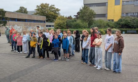 Ehrung der ehemaligen 6d!