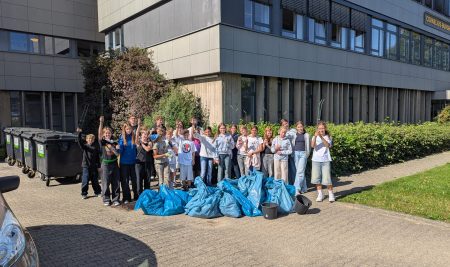 World Cleanup Day am CBG Erkelenz